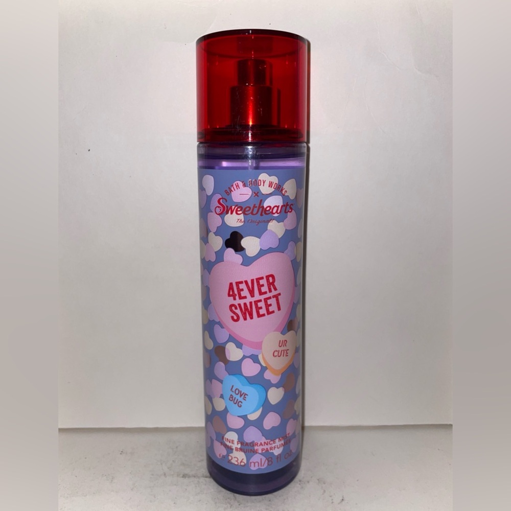 Bath & Body Works Sweethearts 4Ever Sweet Fragrance Mist 8oz Limited Edition New